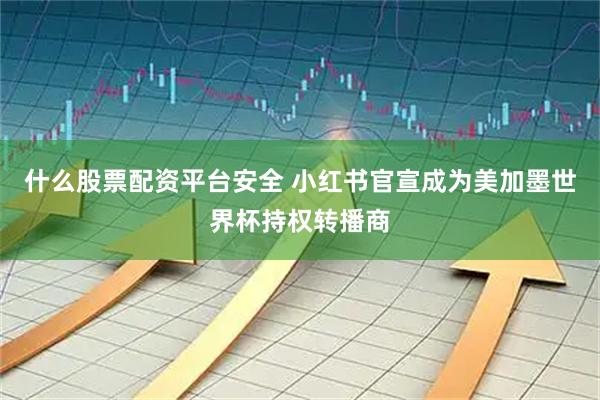 什么股票配资平台安全 小红书官宣成为美加墨世界杯持权转播商